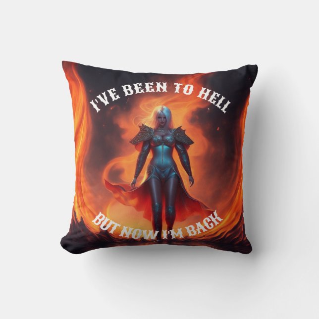  BACK FROM HELL DESIGN CUSHION (Front)