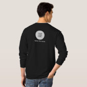 Back & Front Design Your Company Logo Mens Work T-Shirt (Back Full)