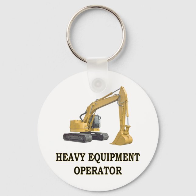 BACK HOE KEY RING (Front)