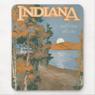 Back Home Again In Indiana Mouse Mat