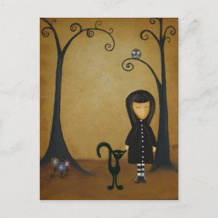 Back In Black Postcard