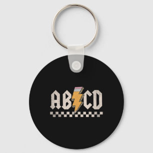 Back In Class First Day Back To School Teacher Stu Key Ring
