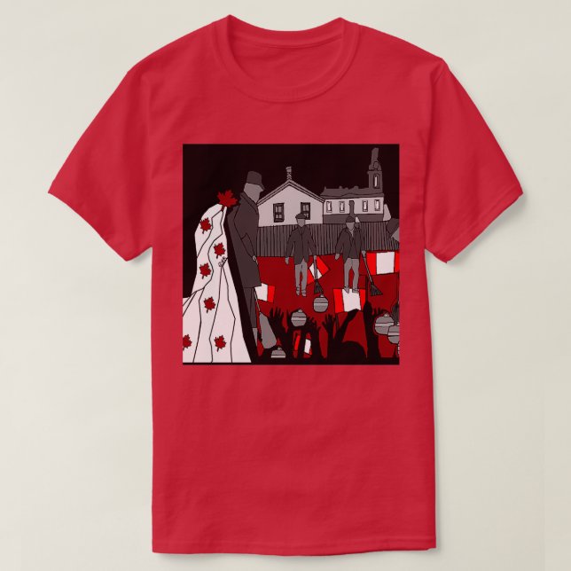 Back In My Day Curling T-Shirt (Design Front)