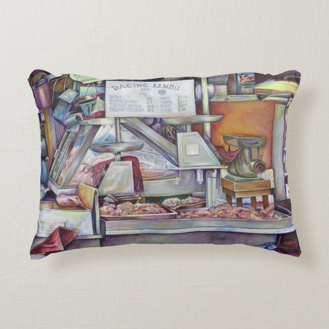 Back in Ten Minutes, Forgot my Wife's Birthday Decorative Cushion (Front)