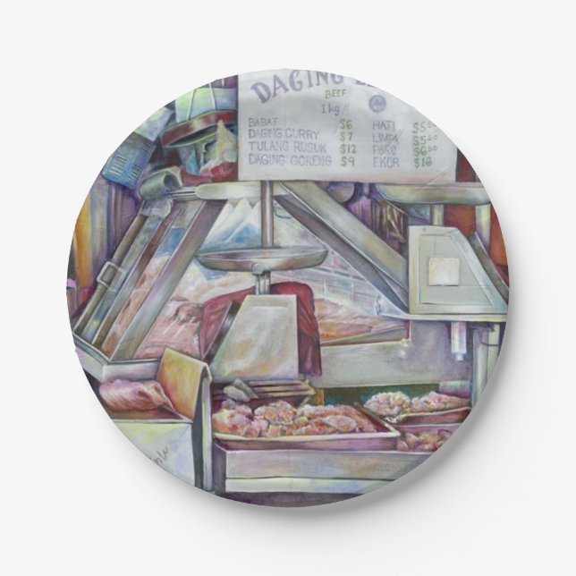 Back in Ten Minutes, Forgot my Wife's Birthday Paper Plate (Front)