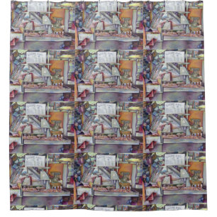 Back in Ten Minutes, Forgot my Wife's Birthday Shower Curtain