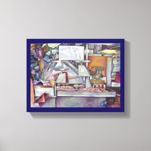 Back In Ten Minutes Forgot Wife Birthday Canvas Pr Print