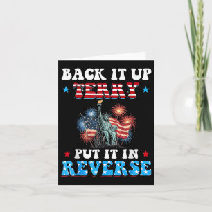 Back It Up Terry Put It In Reverse Wheelchair 4th  Card
