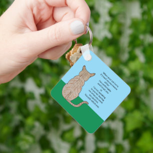 Back of Cat possible meanings Key Ring
