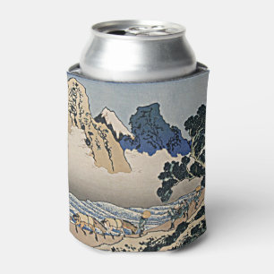 Back of Fuji mountain from Minobu river Hokusai Can Cooler