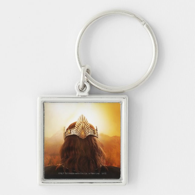 Back of Head with Crown Key Ring (Front)