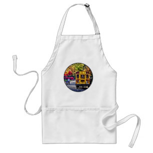 Back of School Bus Standard Apron