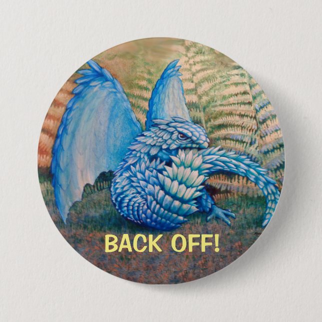 Back Off! Button (Front)