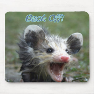 Back Off Mouse Mat
