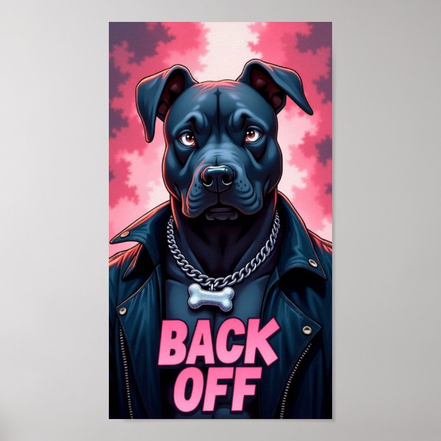 Back Off  Poster (Front)