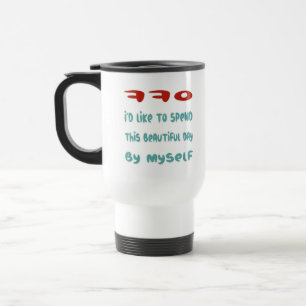 Back Off Travel Mug