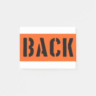 Back on Front Post-it Notes