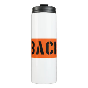 Back on Front Thermal Tumbler