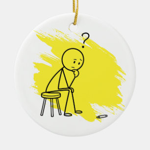 Back Pain Humour Custom Condition Fun Ornament
