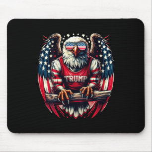 Back Patriotic Usa Eagle Take America Back Trump 2 Mouse Mat