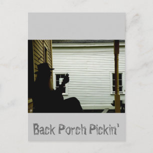 Back Porch Pickin Postcard