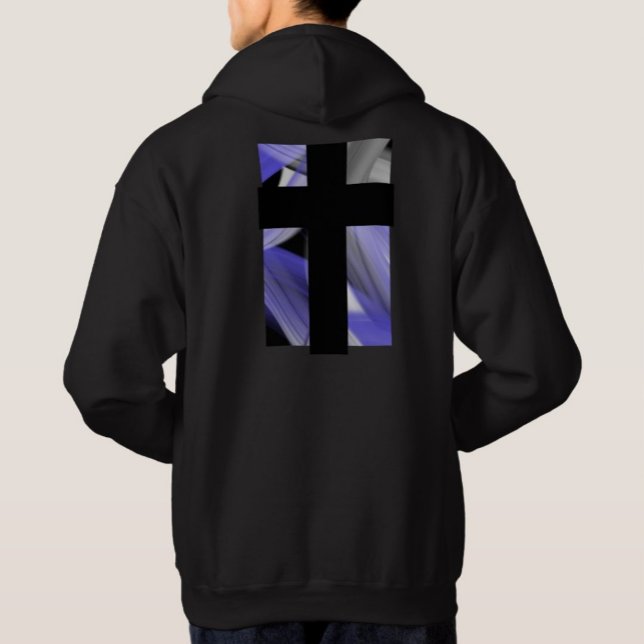 Back Print Hoodie Trend Abstract Lavender Violet (Creator Uploaded)