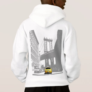 Back Print New York City Nyc Yellow Taxi Brooklyn