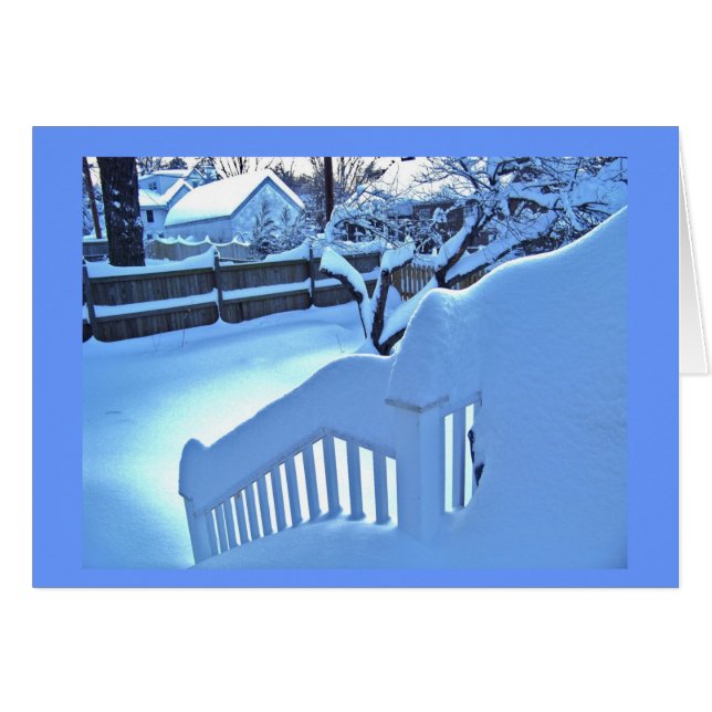 Back Railing in snow (Front Horizontal)