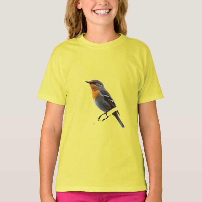 "Back Relief Insights: Girls' Designed T-Shirt (Front)