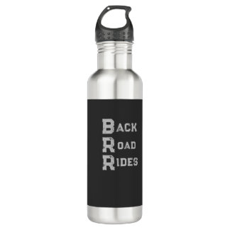 Back Road Rides Logo Grey Lettering 710 Ml Water Bottle
