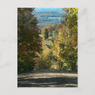 Back Road Vermont Postcard