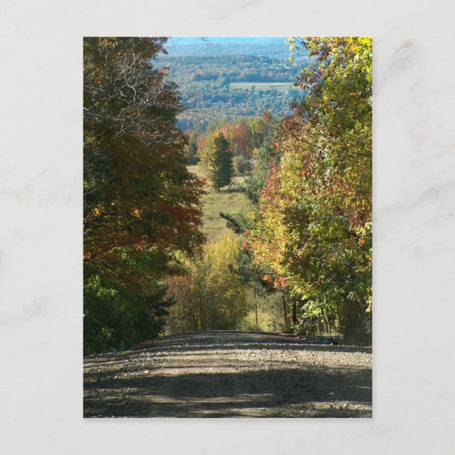 Back Road Vermont Postcard (Front)