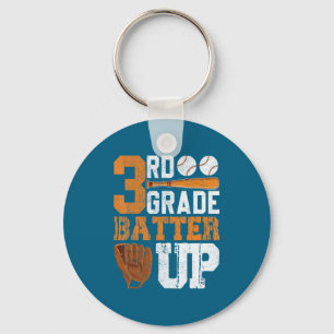 Back School 3rd Grade Students Key Ring