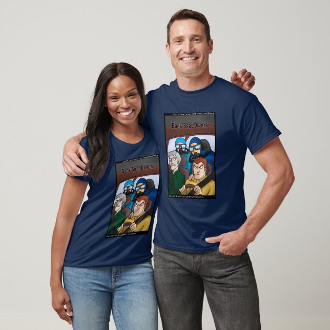 Back Seat Divers Funny Rick London Comic  T-Shirt (Unisex)