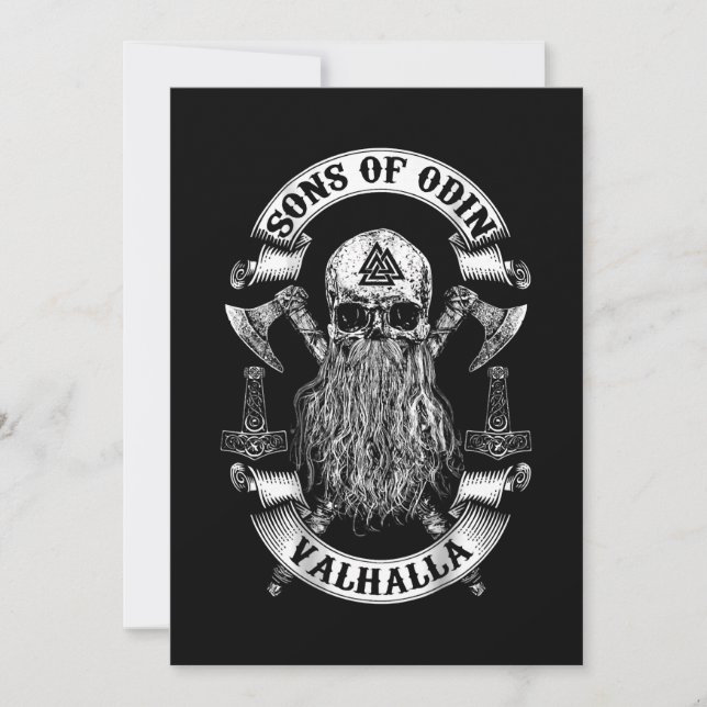 Back-Sons Of Odin- Vikings Nordish Save The Date (Front)