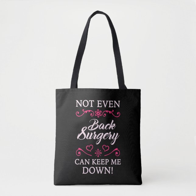 Back Surgery For Women Tote Bag (Front)