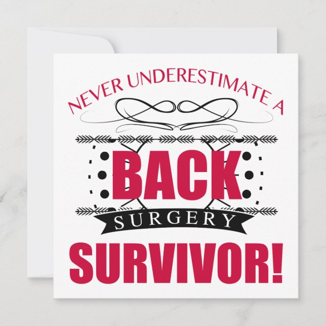 Back Surgery Survivor (Front)