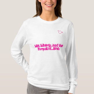 back symbol, Life, Liberty, and th... - Customised T-Shirt