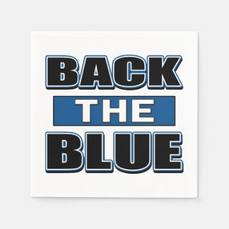 Back The Blue Napkin