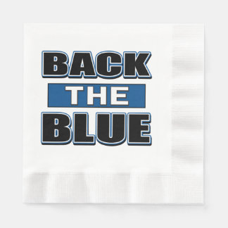 Back The Blue - Support the Police Napkin