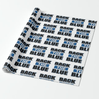 Back the Blue - Support the Police Wrapping Paper