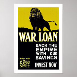 Back the Empire with Our Savings Poster