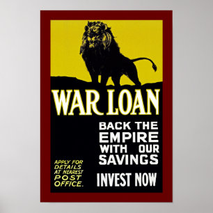 Back the Empire with Our Savings Poster