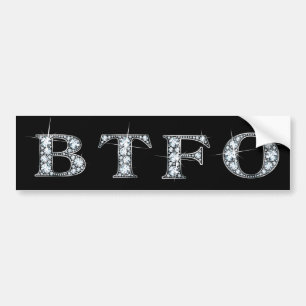 Back The F* Off Bumper Sticker