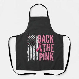 Back the Pink Breast Cancer Awareness Month  Apron