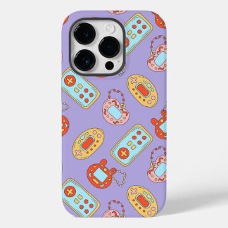 Back to 90s - Colourful Y2K Tamagotchi Toys Case-Mate iPhone 14 Pro Case