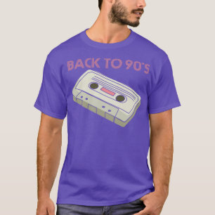 Back To 90s Mixtape Vintage Cassette T-Shirt