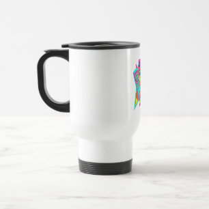 Back to 90s Neon Arcade Travel Mug