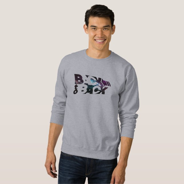 Back to Back | Men's Sweatshirt (Front Full)