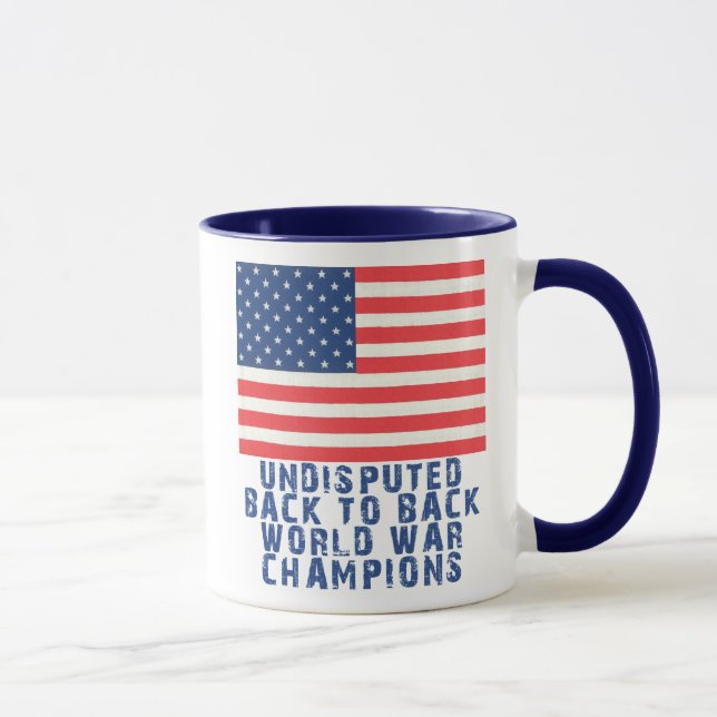 Back to Back World War Champions Mug (Right)